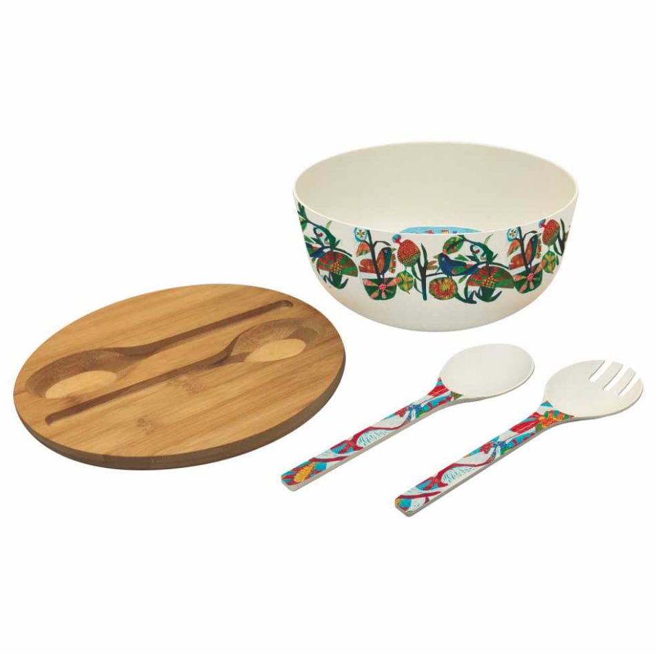Bamboo Salad Bowl $42